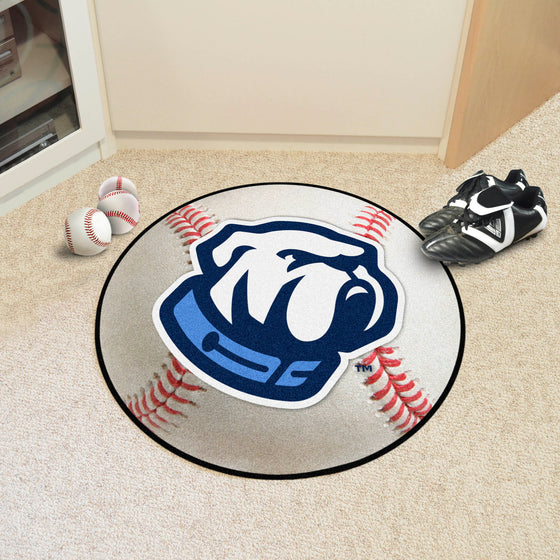 The Citadel Bulldogs Baseball Rug - 27in. Diameter