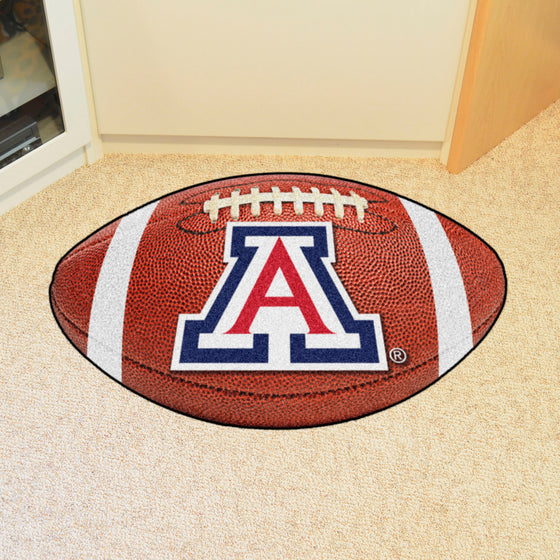 Arizona Wildcats Football Rug - 20.5in. x 32.5in.