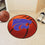 Kansas State Wildcats Basketball Rug - 27in. Diameter