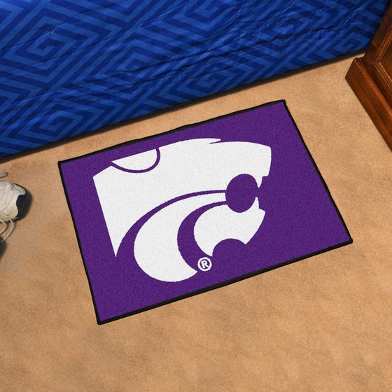 Kansas State Wildcats Starter Mat Accent Rug - 19in. x 30in.