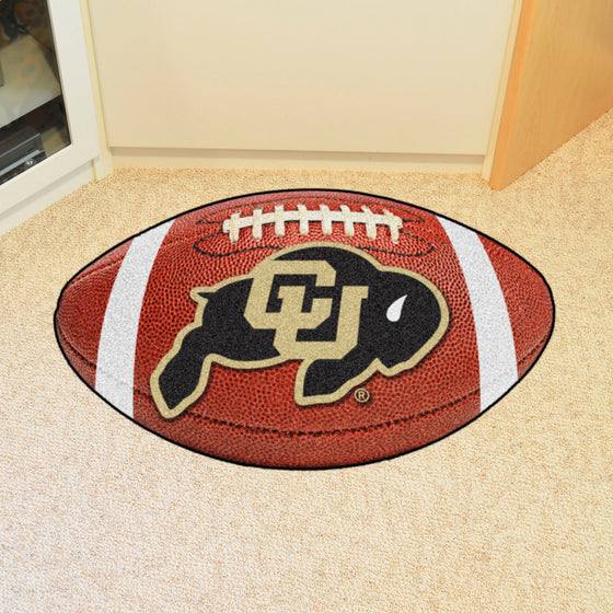 Colorado Buffaloes Football Rug - 20.5in. x 32.5in.