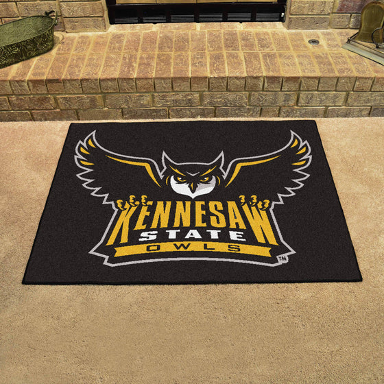 Kennesaw State Owls All-Star Rug - 34 in. x 42.5 in.