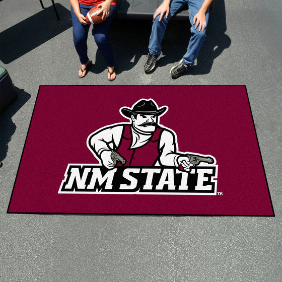 New Mexico State Lobos Ulti-Mat Rug - 5ft. x 8ft.