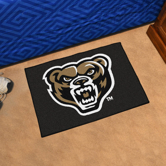 Oakland Golden Grizzlies Starter Mat Accent Rug - 19in. x 30in.