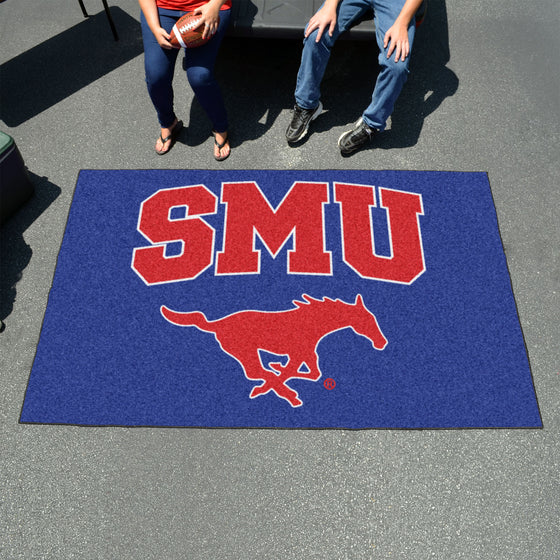 SMU Mustangs Ulti-Mat Rug - 5ft. x 8ft.