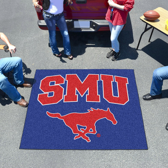 SMU Mustangs Tailgater Rug - 5ft. x 6ft.