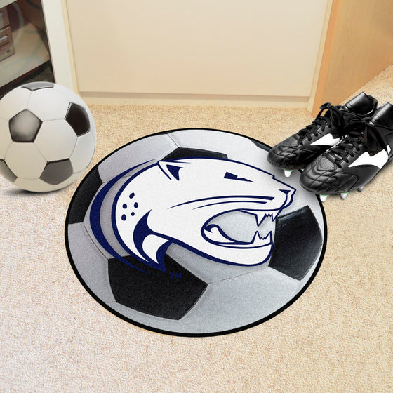 South Alabama Jaguars Soccer Ball Rug - 27in. Diameter