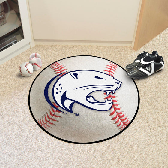 South Alabama Jaguars Baseball Rug - 27in. Diameter