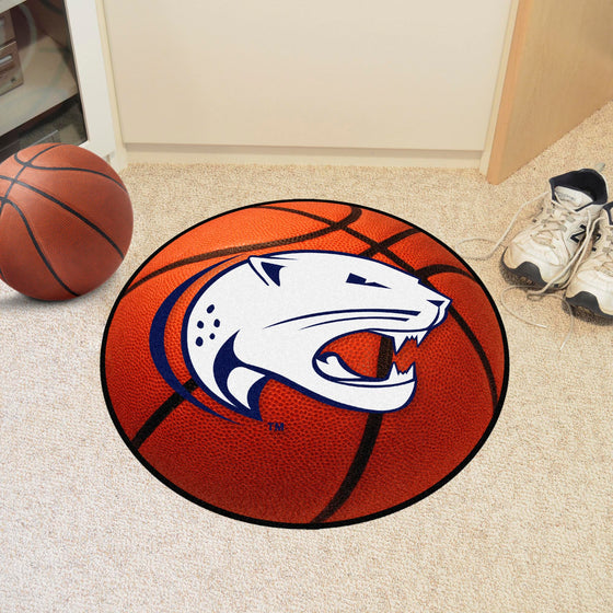 South Alabama Jaguars Basketball Rug - 27in. Diameter