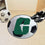 Charlotte 49ers Soccer Ball Rug - 27in. Diameter