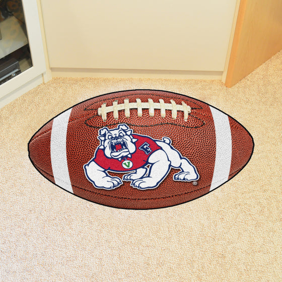 Fresno State Bulldogs Football Rug - 20.5in. x 32.5in.