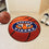 Auburn Tigers Basketball Rug - 27in. Diameter, Tiger