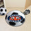 Auburn Tigers Soccer Ball Rug - 27in. Diameter, Tiger