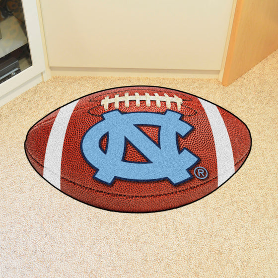 North Carolina Tar Heels Football Rug - 20.5in. x 32.5in.