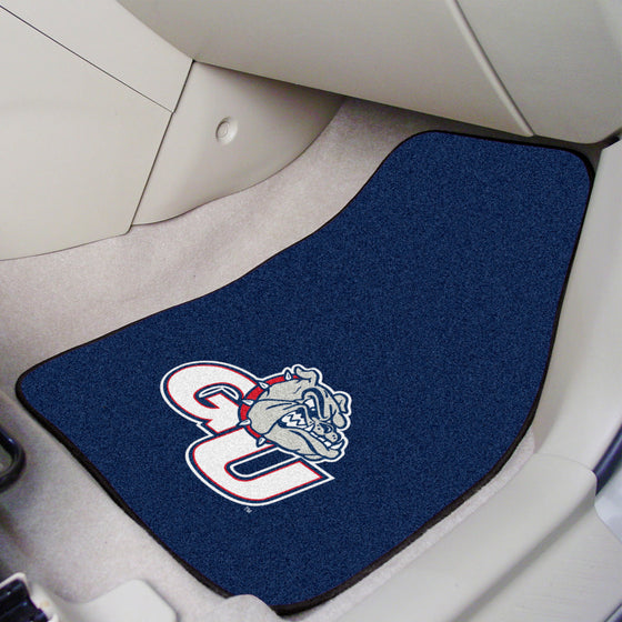 Gonzaga Bulldogs Front Carpet Car Mat Set - 2 Pieces