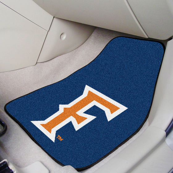 Cal State - Fullerton Titans Front Carpet Car Mat Set - 2 Pieces