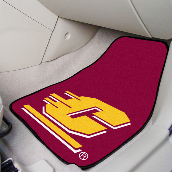 Central Michigan Chippewas Front Carpet Car Mat Set - 2 Pieces