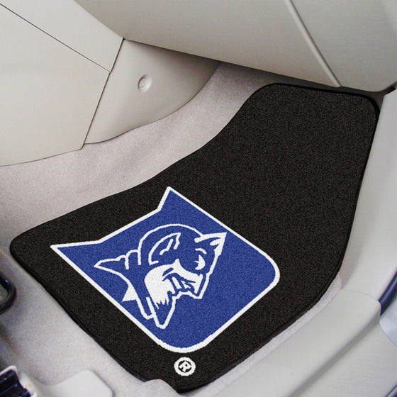 Duke Blue Devils Front Carpet Car Mat Set - 2 Pieces, Devil Logo