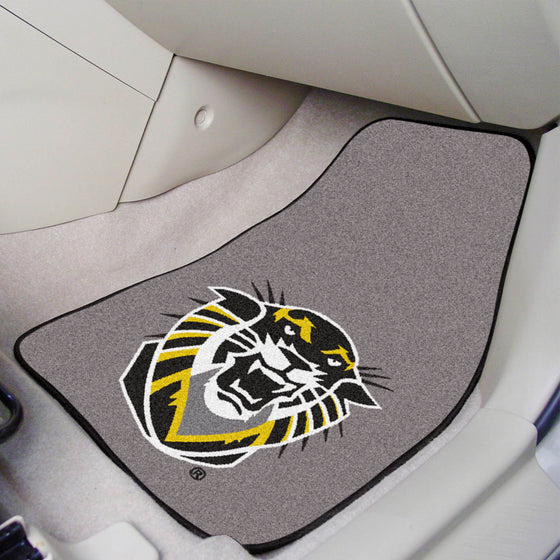 Fort Hays State Tigers Front Carpet Car Mat Set - 2 Pieces