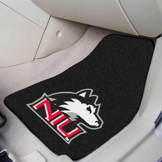 Northern Illinois Huskies Front Carpet Car Mat Set - 2 Pieces