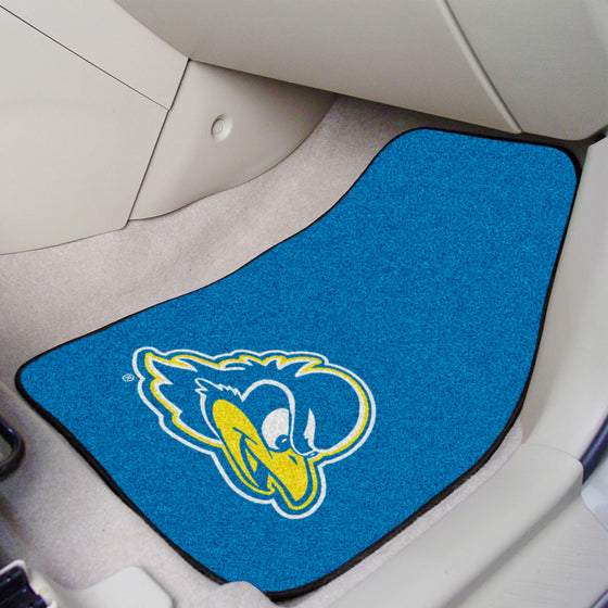 Delaware Blue Hens Front Carpet Car Mat Set - 2 Pieces