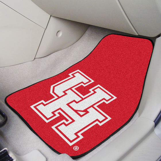 Houston Cougars Front Carpet Car Mat Set - 2 Pieces