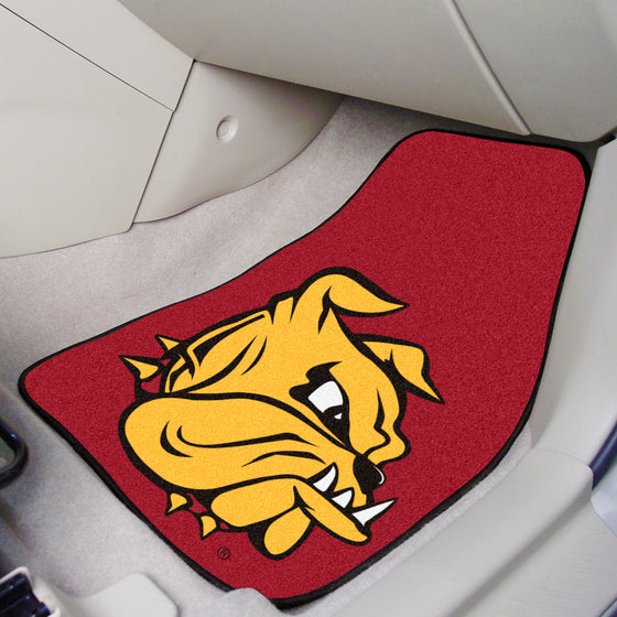 Minnesota-Duluth Bulldogs Front Carpet Car Mat Set - 2 Pieces