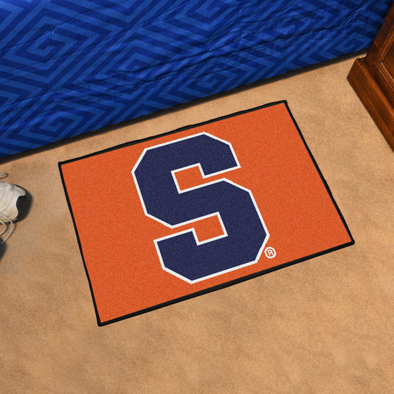 Syracuse Orange Starter Mat Accent Rug - 19in. x 30in.