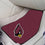 Arizona Cardinals Front Carpet Car Mat Set - 2 Pieces