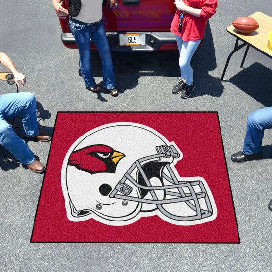 Arizona Cardinals Tailgater Rug - 5ft. x 6ft., Helmet Logo