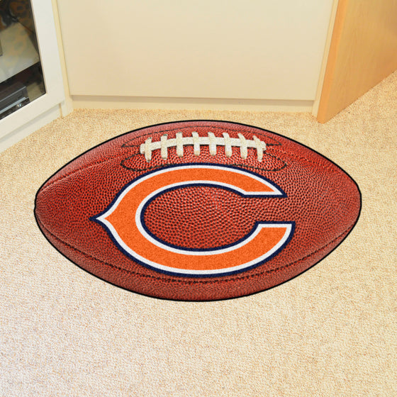 Chicago Bears  Football Rug - 20.5in. x 32.5in.