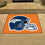 Denver Broncos All-Star Rug - 34 in. x 42.5 in., Helmet Logo