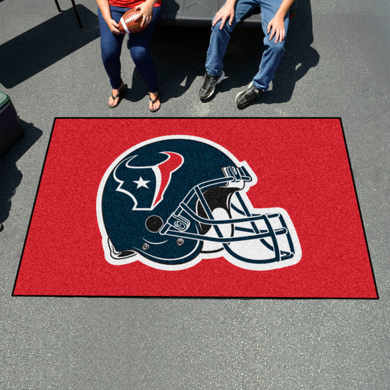 Houston Texans Ulti-Mat Rug - 5ft. x 8ft., Helmet Logo