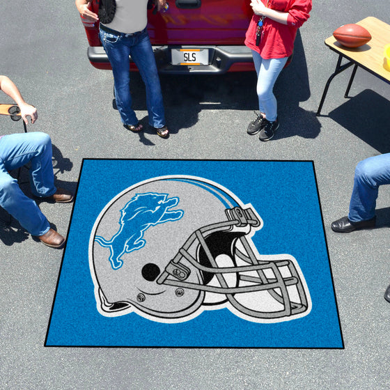 Detroit Lions Tailgater Rug - 5ft. x 6ft., Helmet Logo