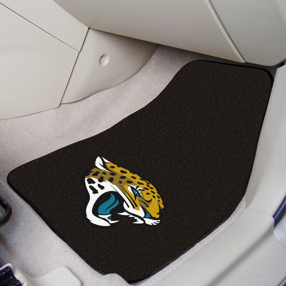 Jacksonville Jaguars Front Carpet Car Mat Set - 2 Pieces