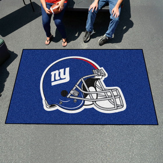 New York Giants Ulti-Mat Rug - 5ft. x 8ft., Helmet Logo