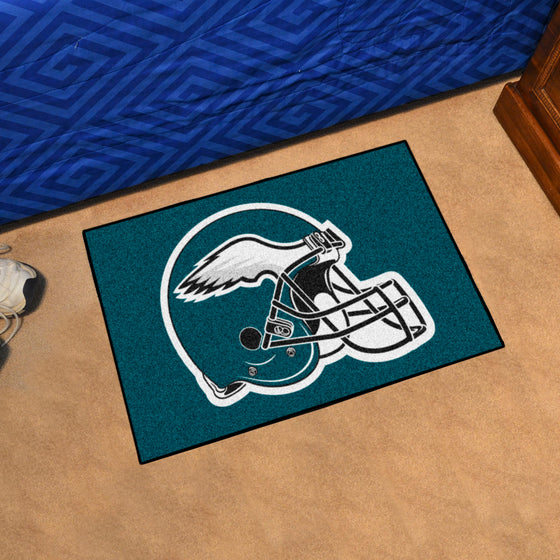 Philadelphia Eagles Starter Mat Accent Rug - 19in. x 30in., Helmet Logo