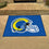 Los Angeles Rams All-Star Rug - 34 in. x 42.5 in., Helmet Logo