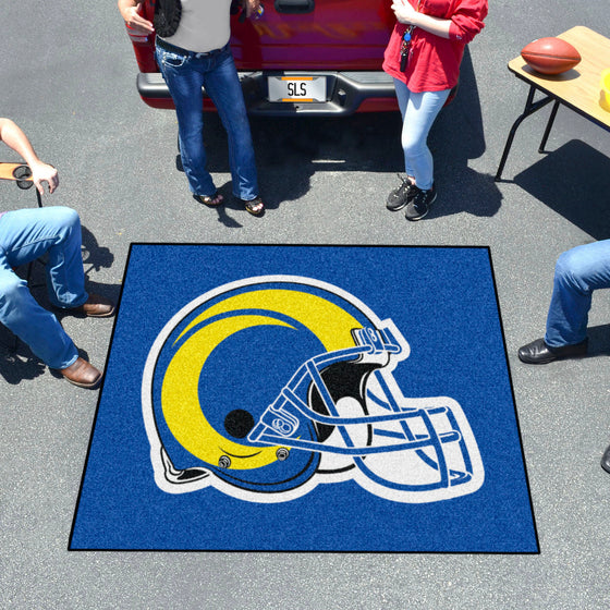 Los Angeles Rams Tailgater Rug - 5ft. x 6ft., Helmet Logo