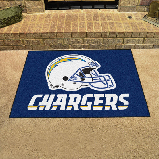 Los Angeles Chargers All-Star Rug - 34 in. x 42.5 in.