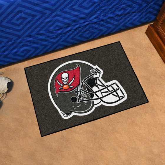 Tampa Bay Buccaneers Starter Mat Accent Rug - 19in. x 30in., Helmet Logo