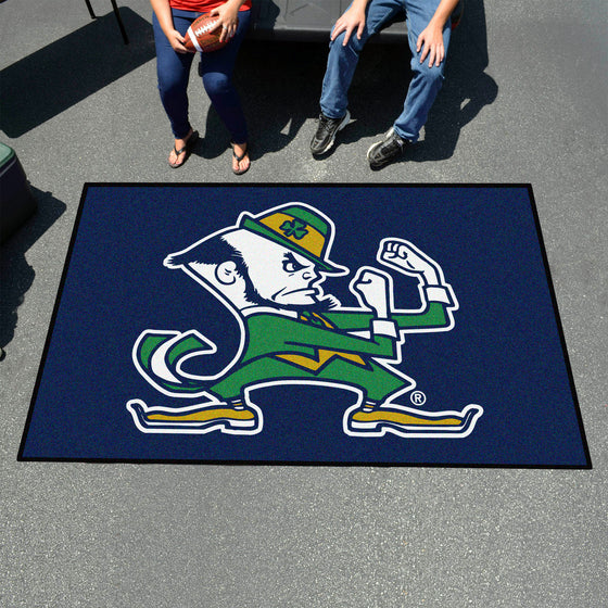 Notre Dame Fighting Irish Ulti-Mat Rug - 5ft. x 8ft., Leprechaun