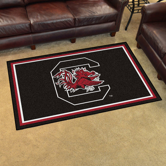 South Carolina Gamecocks 4ft. x 6ft. Plush Area Rug