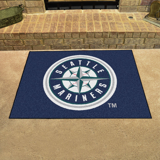 Seattle Mariners All-Star Rug - 34 in. x 42.5 in.