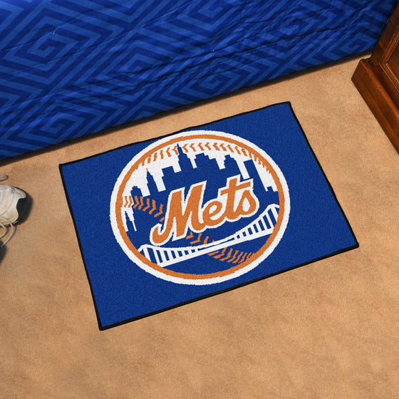 New York Mets Starter Mat Accent Rug - 19in. x 30in.