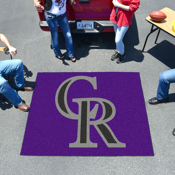 Colorado Rockies Tailgater Rug - 5ft. x 6ft.