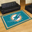 Miami Dolphins 5ft. x 8 ft. Plush Area Rug