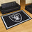 Las Vegas Raiders 5ft. x 8 ft. Plush Area Rug