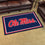 Ole Miss Rebels 4ft. x 6ft. Plush Area Rug