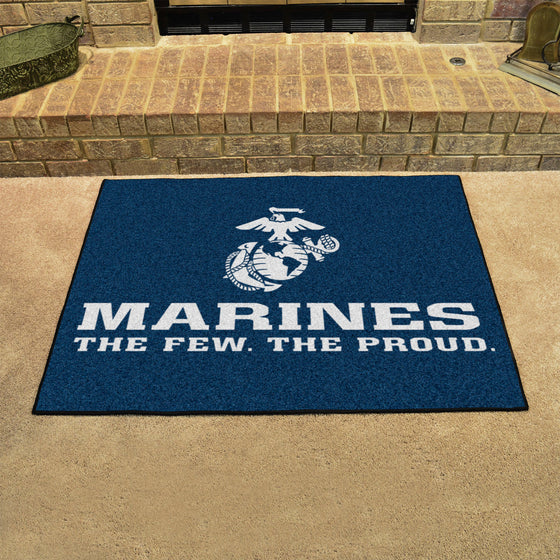 U.S. Marines All-Star Rug - 34 in. x 42.5 in.